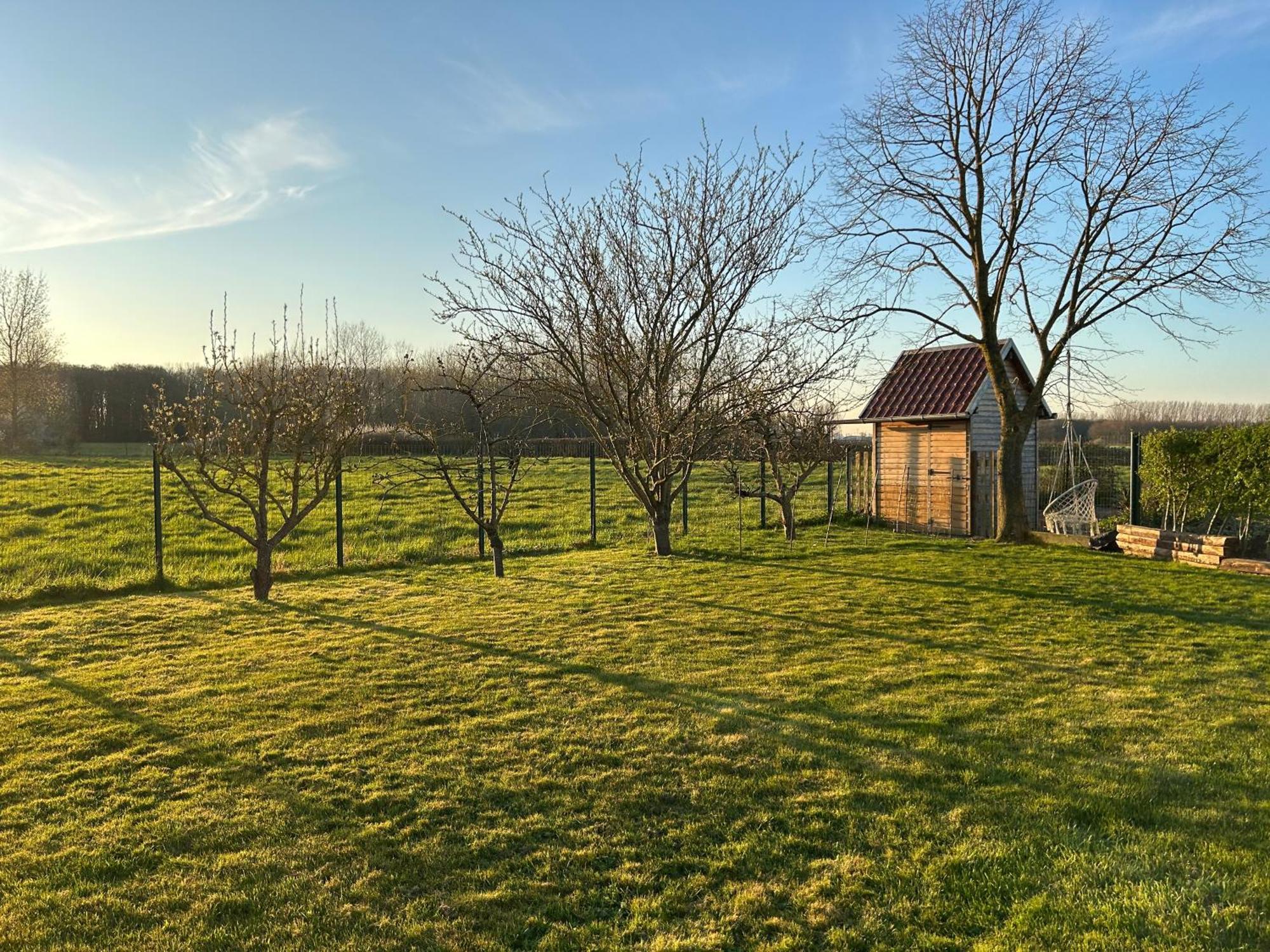 La Ferme Du Paradis Merris Bagian luar foto